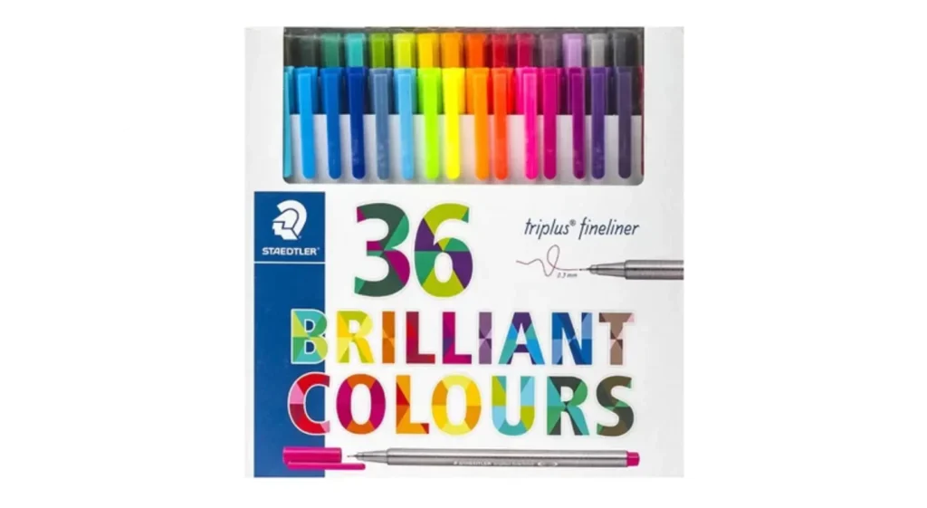 روان نویس 36 رنگ استدلر مدل Triplus Brilliant Colors